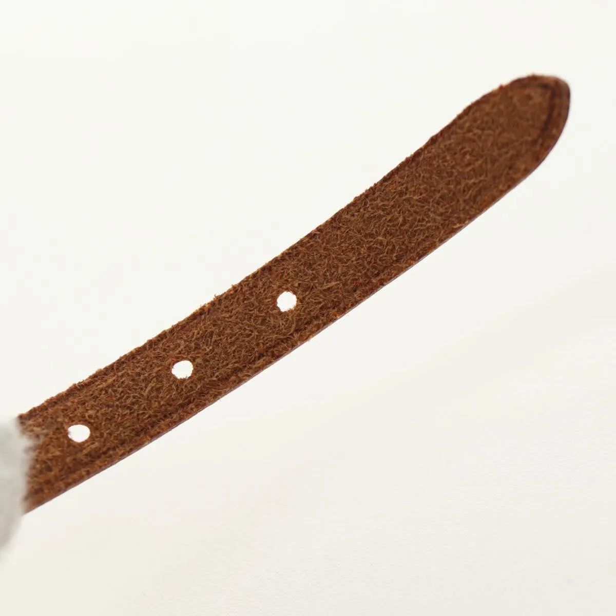 Hermes Hapi 3 Leather with Metal, Brown, Leather, Bracelet