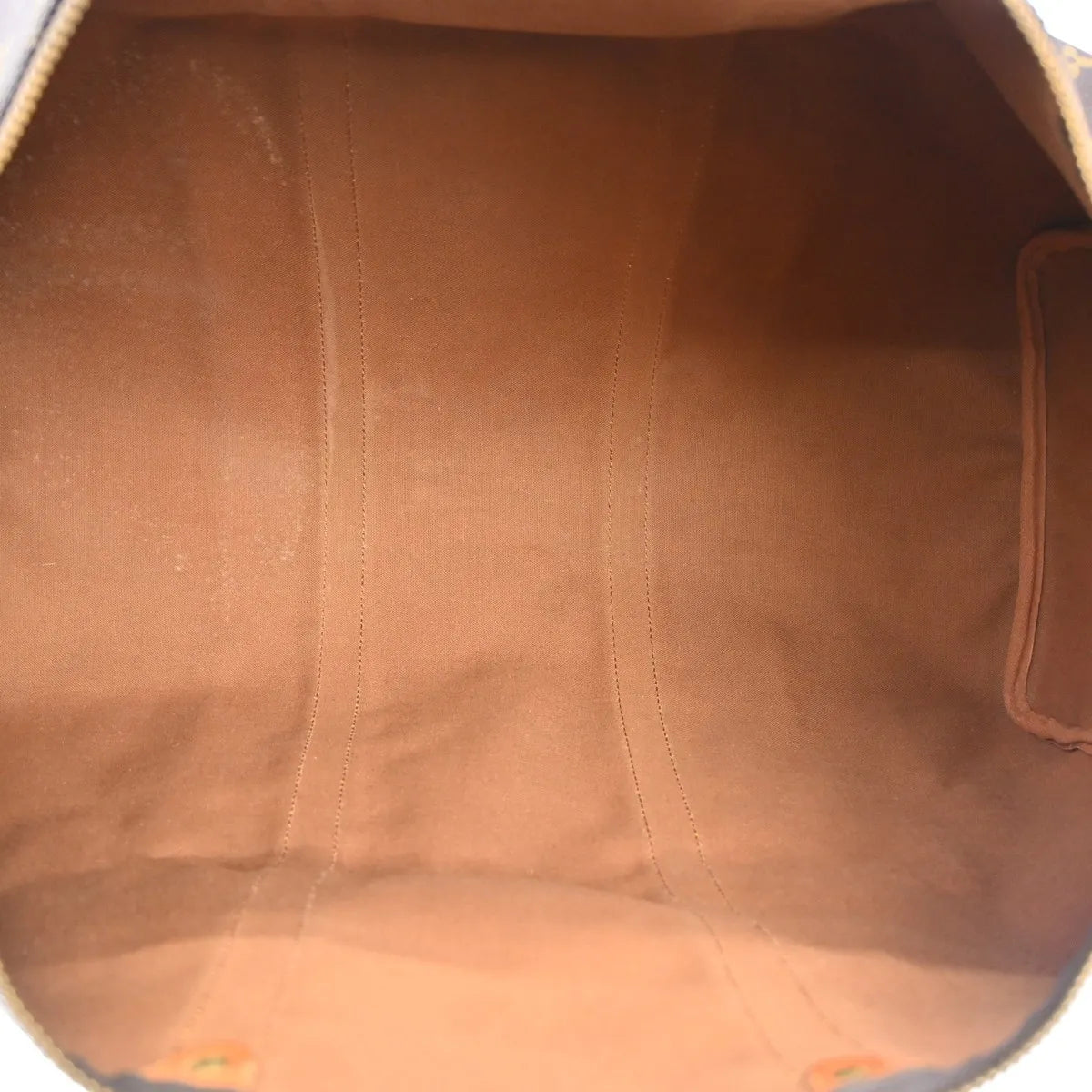 Louis Vuitton Keepall Monogram Canvas, Brown, Canvas, Travel Bag