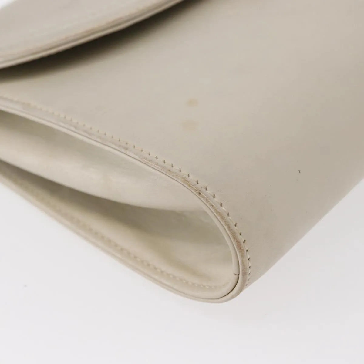 Celine Vintage Leather, Ecru, Leather, Shoulder Bag
