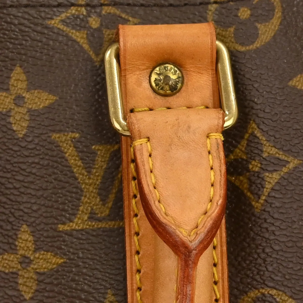 Louis Vuitton Keepall Monogram, Brown, Canvas, Travel Bag