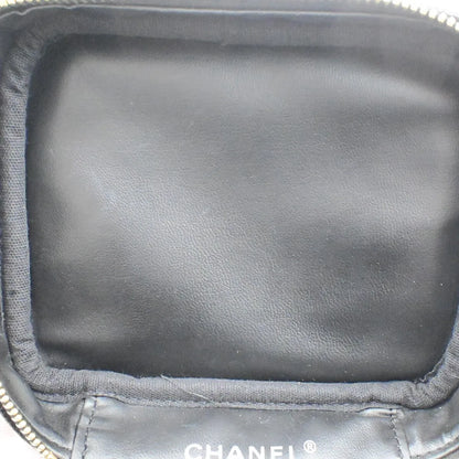 Chanel Vintage Timeless Cosmetic Case Caviar, Black, Calfskin, Handbag