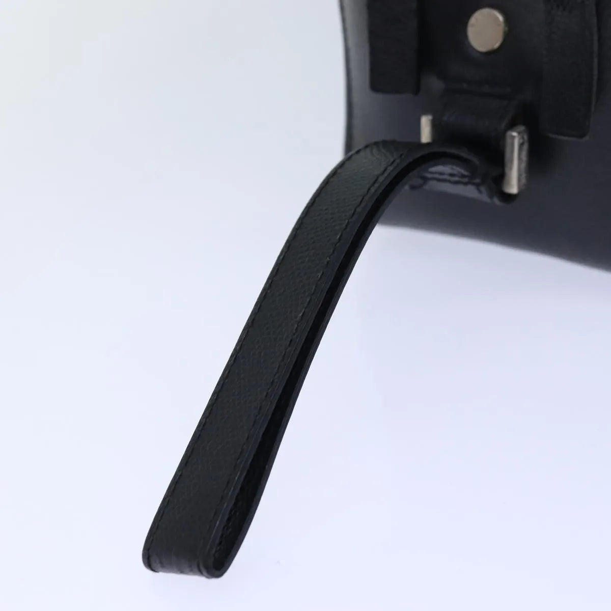 Versace Vintage Clutch Leather, Black, Leather, Clutch