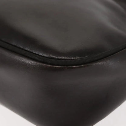 Salvatore Ferragamo Vara Bow camera Leather, Brown, Leather, Shoulder Bag