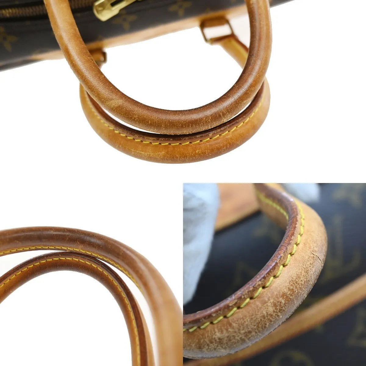 Louis Vuitton Deauville Monogram Canvas, Brown, Canvas, Handbag