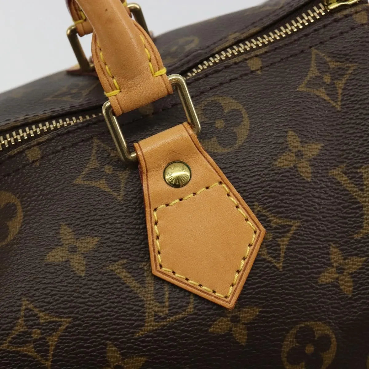 Louis Vuitton Speedy Monogram Canvas, Brown, Canvas, Handbag