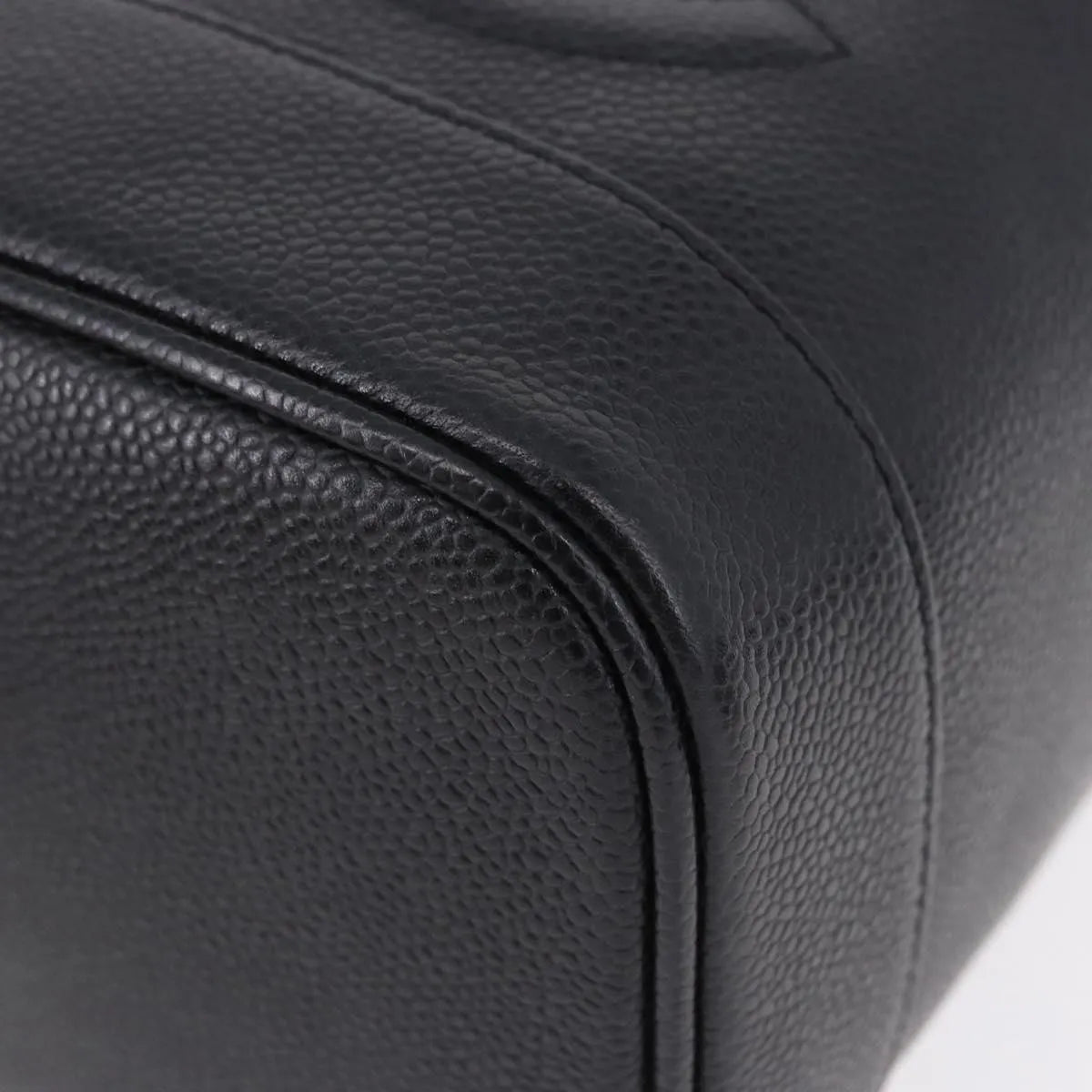 Chanel Vintage Timeless Vanity Case Caviar, Black, Calfskin, Handbag