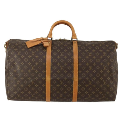 Louis Vuitton Keepall Bandouliere Monogram Canvas, Brown, Canvas, Travel Bag