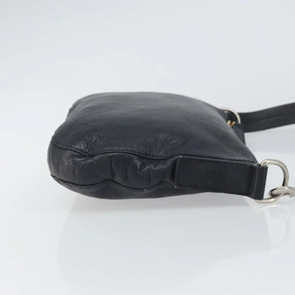 Celine Vintage Leather, Navy, Leather, Shoulder Bag