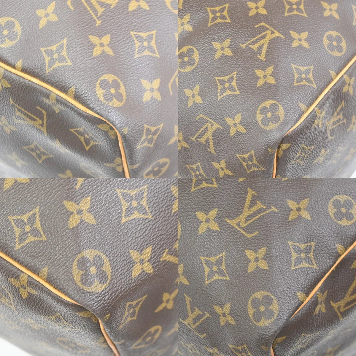 Louis Vuitton Keepall Monogram Canvas, Brown, Canvas, Travel Bag