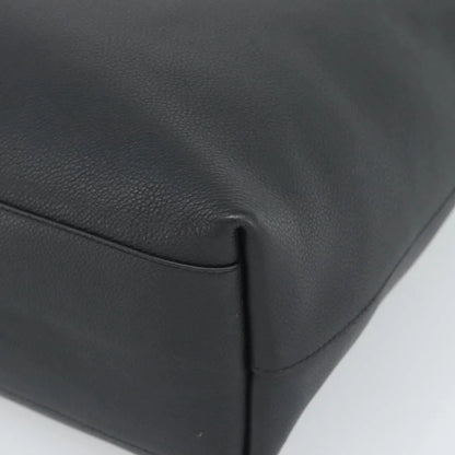 Saint Laurent Bold Tote Leather, Black, Leather, Tote Bag