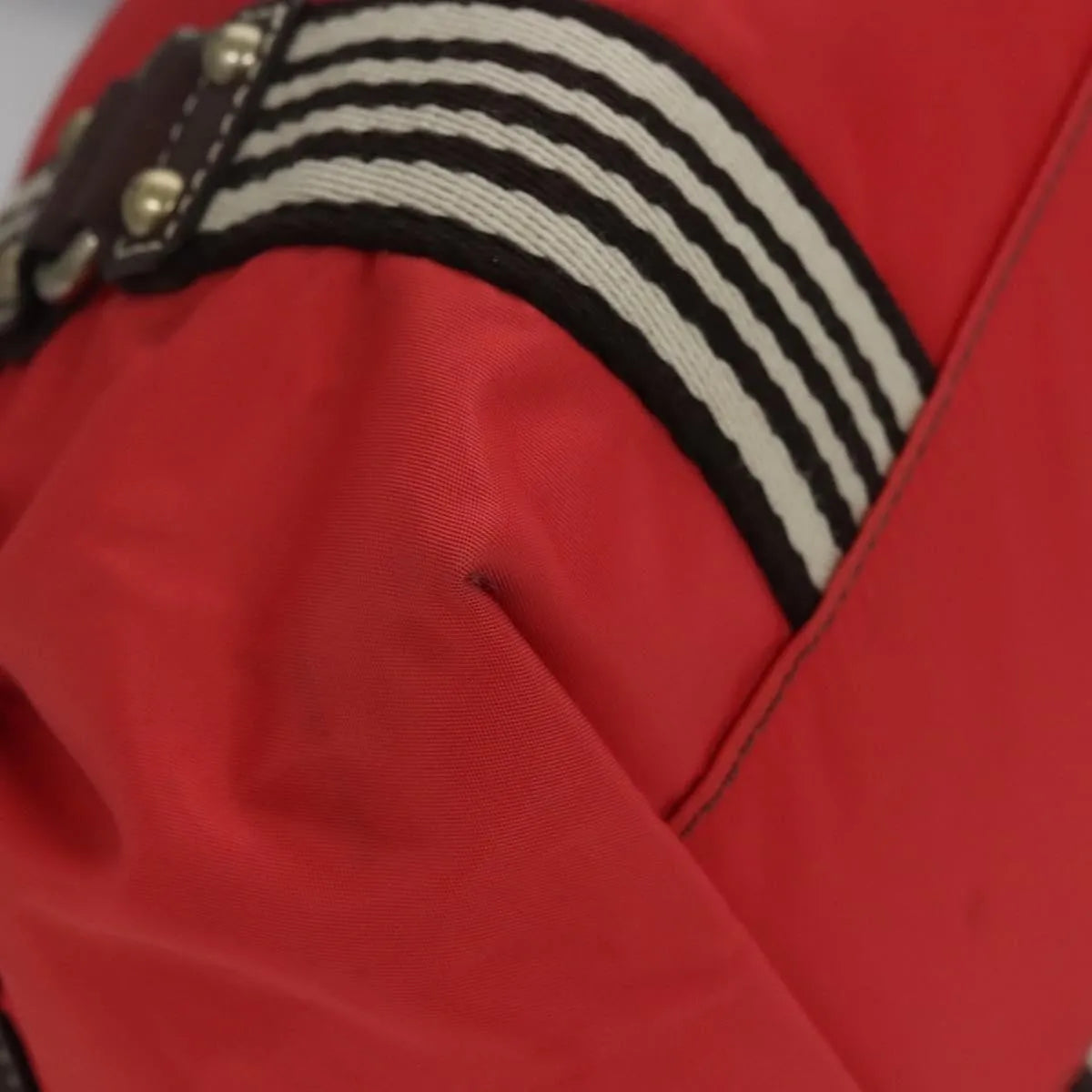 Burberry Blue Label Nylon, Red, Nylon, Tote Bag