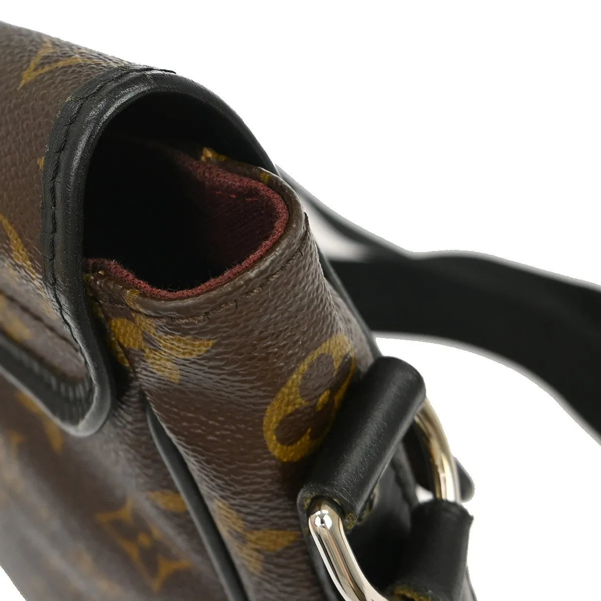 Louis Vuitton Bass Messenger Macassar Monogram Canvas, Brown, Canvas, Shoulder Bag