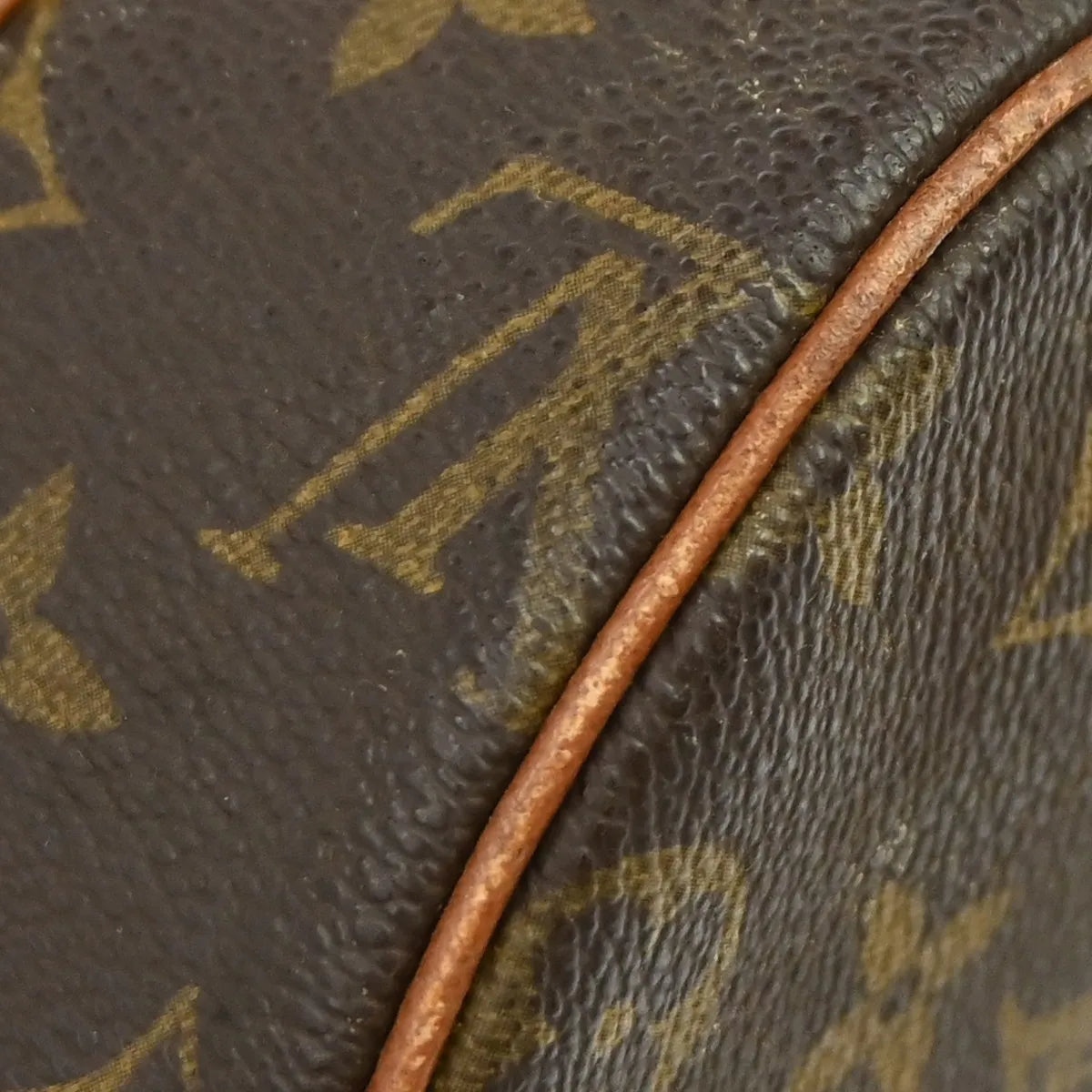 Louis Vuitton Papillon Monogram, Brown, Canvas, Handbag