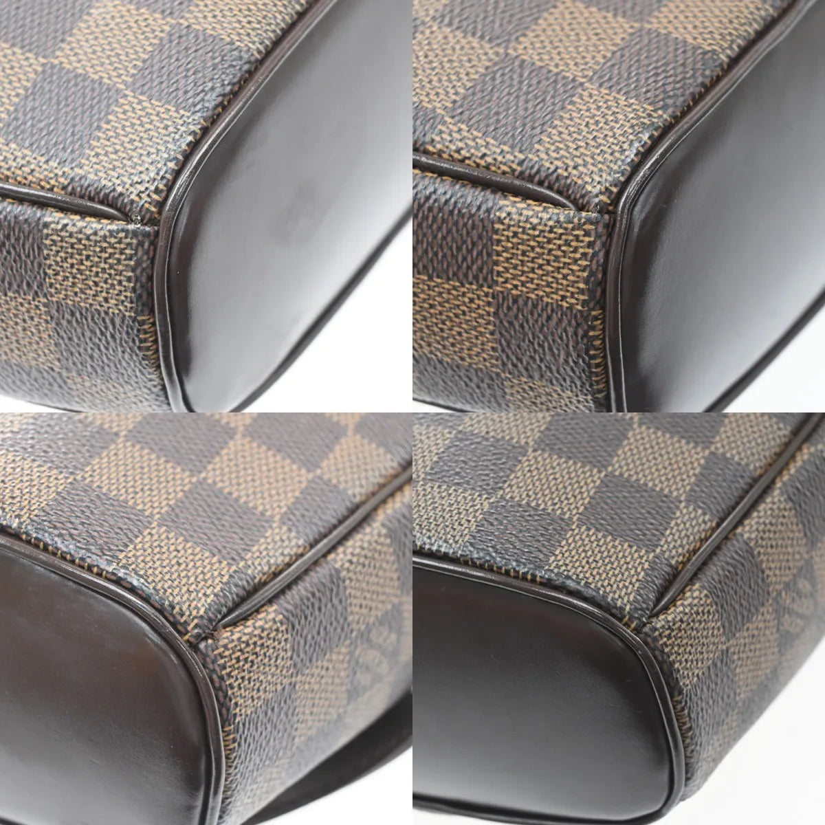Louis Vuitton Ipanema Damier, Brown, Leather, Shoulder Bag