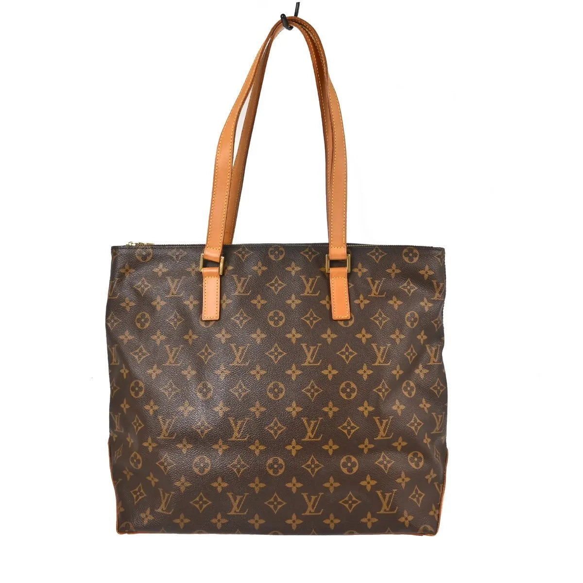 Louis Vuitton Cabas Mezzo Monogram Canvas, Brown, Canvas, Shoulder Bag
