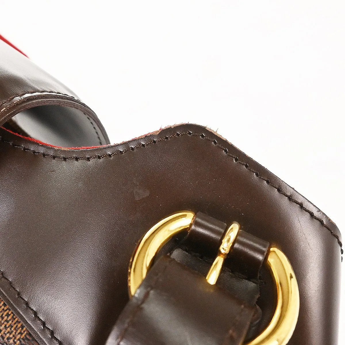 Louis Vuitton Sistina Damier, Brown, Canvas, Handbag
