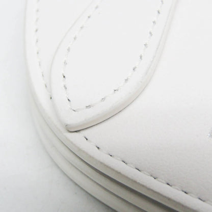 Burberry Olympia Flap Leather, White, Leather, Shoulder Bag