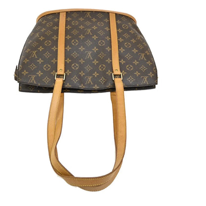 Louis Vuitton Babylone Monogram Canvas, Brown, Canvas, Shoulder Bag