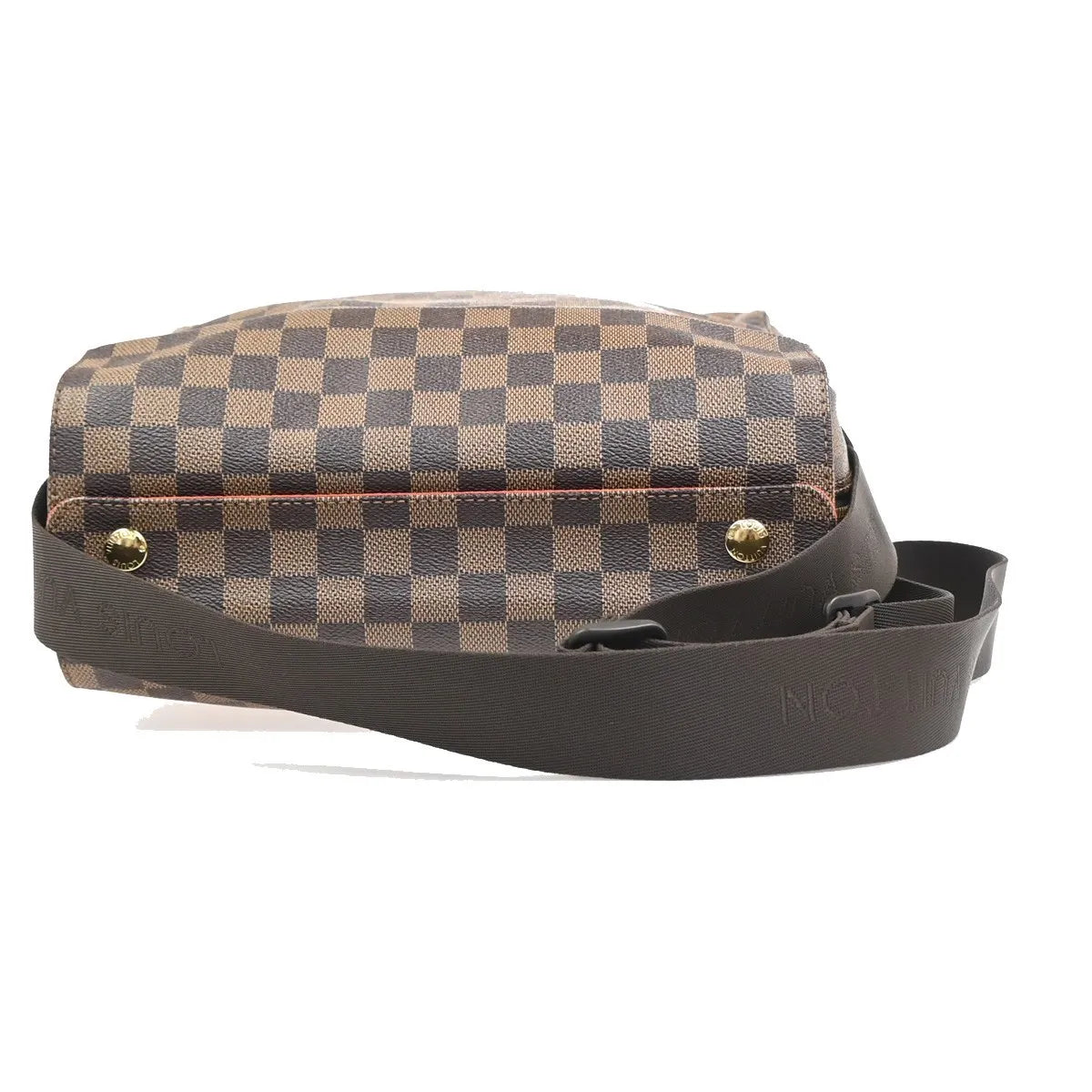 Louis Vuitton Naviglio Damier Ebene, Brown, Canvas, Shoulder Bag