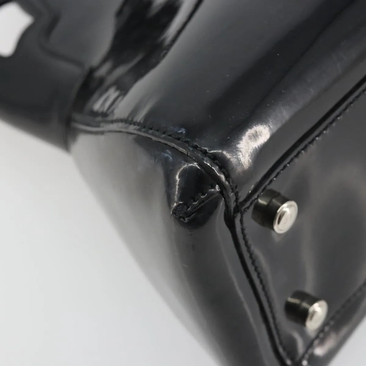 Cartier Marcello Patent leather, Black, Patent Leather, Handbag