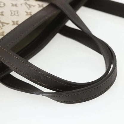 Louis Vuitton Francoise Mini lin, Khaki, Canvas, Tote Bag
