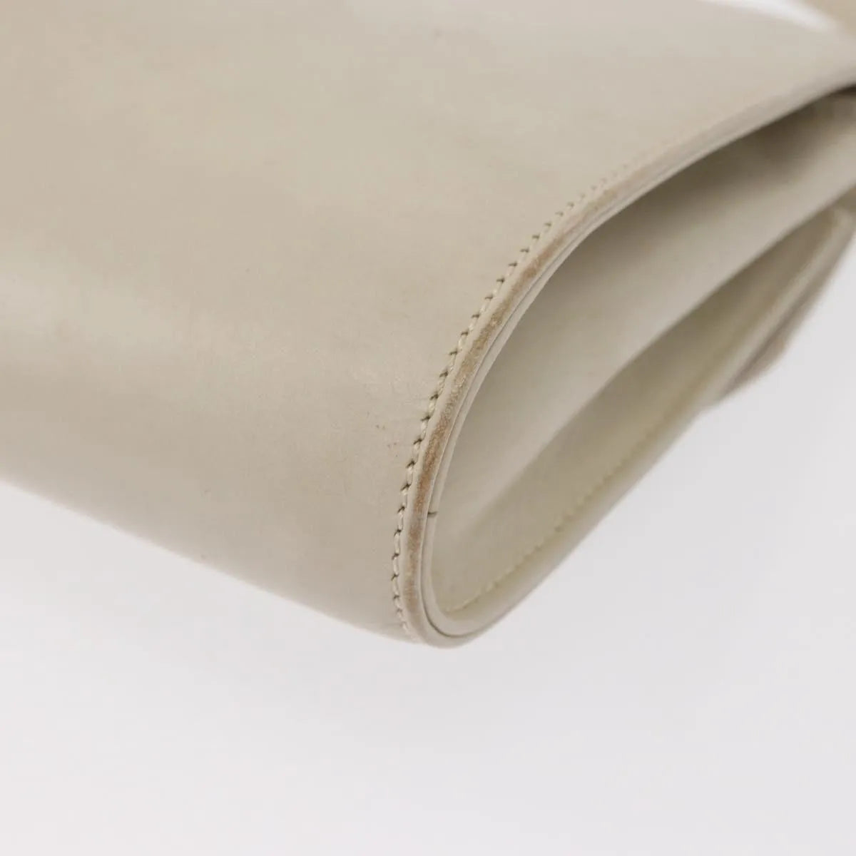 Celine Vintage Leather, Ecru, Leather, Shoulder Bag