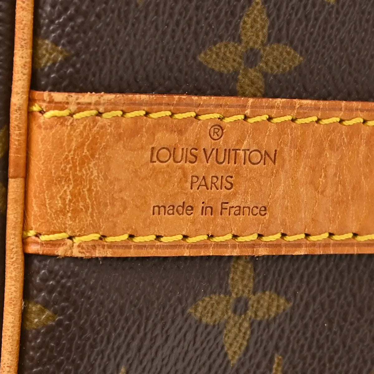Louis Vuitton Keepall Bandouliere Monogram Canvas, Brown, Canvas, Travel Bag
