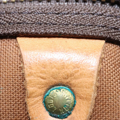 Louis Vuitton Keepall Monogram Canvas, Brown, Canvas, Travel Bag