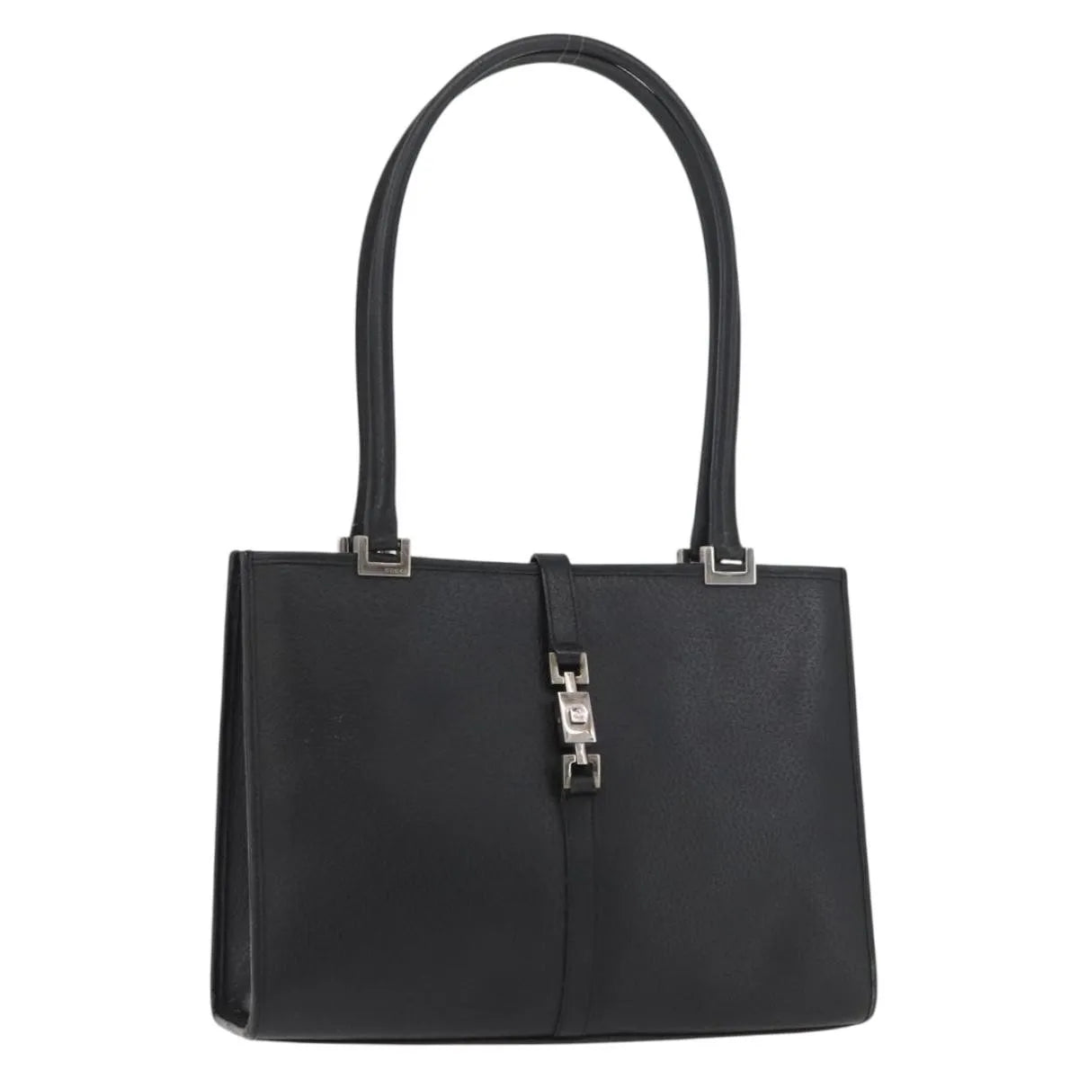 Gucci Jackie Tote Guccissima Leather, Black, Leather, Handbag