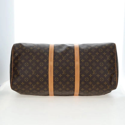 Louis Vuitton Keepall Monogram Canvas, Brown, Canvas, Travel Bag