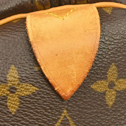 Louis Vuitton Keepall Monogram, Brown, Canvas, Travel Bag