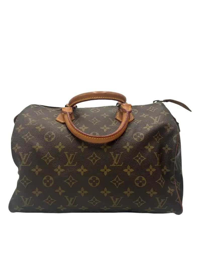 Louis Vuitton Speedy Monogram Canvas, Brown, Canvas, Handbag