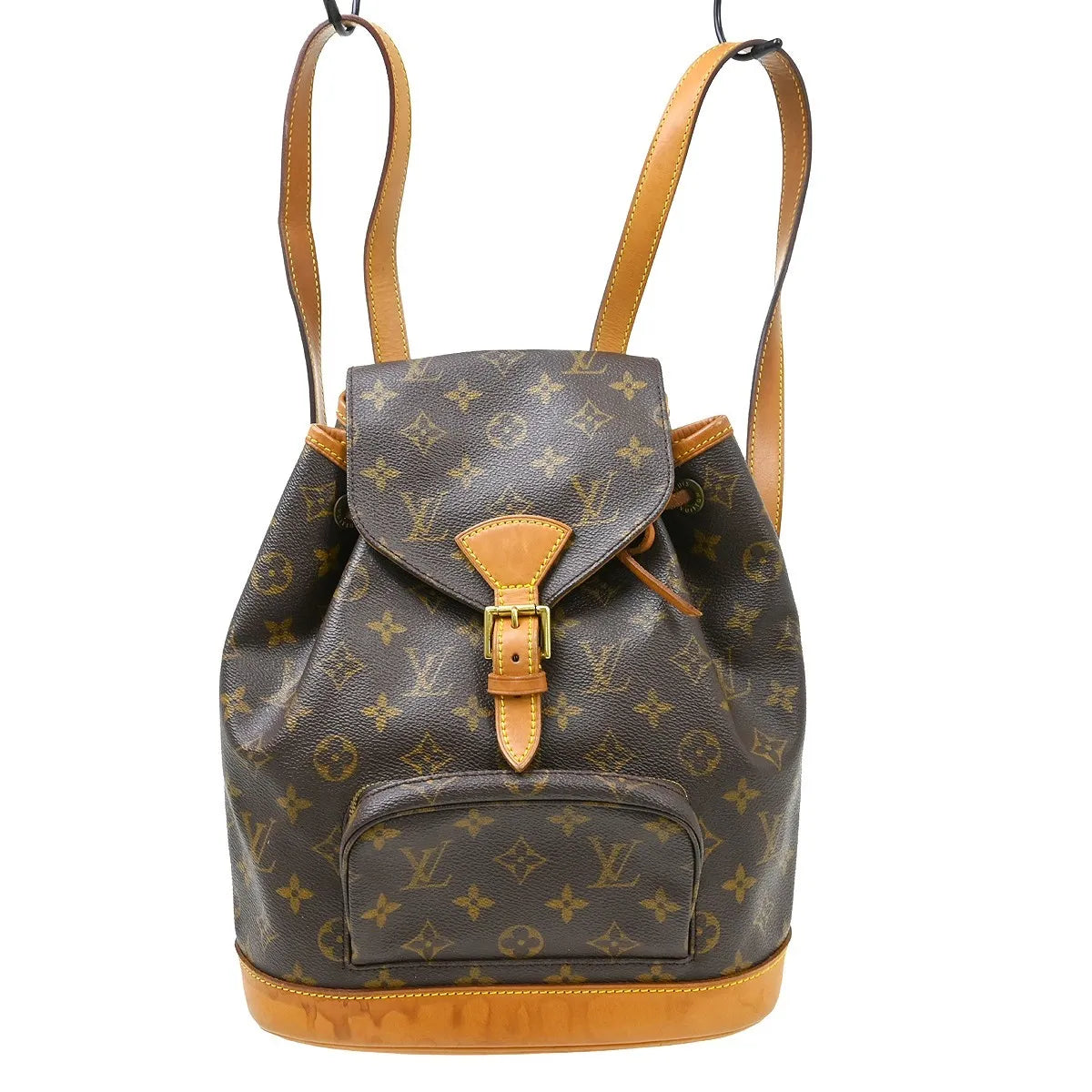 Louis Vuitton Montsouris Monogram Canvas, Brown, Canvas, Backpack