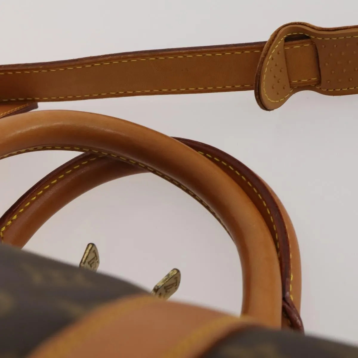 Louis Vuitton Keepall Bandouliere Monogram Canvas, Brown, Canvas, Travel Bag