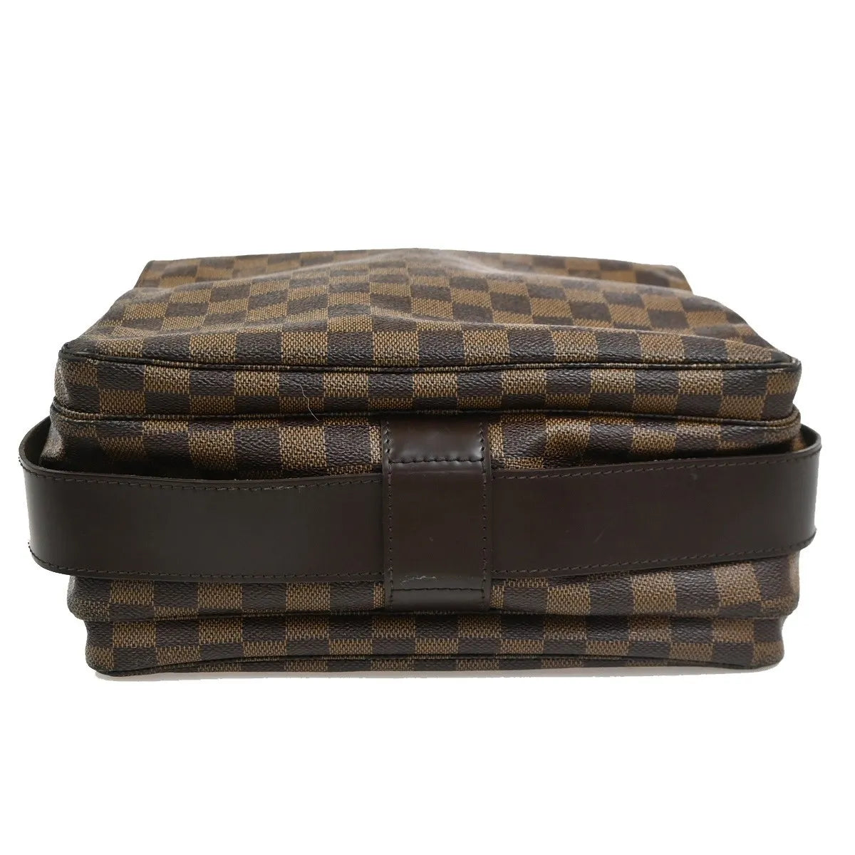 Louis Vuitton Naviglio Damier, Brown, Canvas, Shoulder Bag