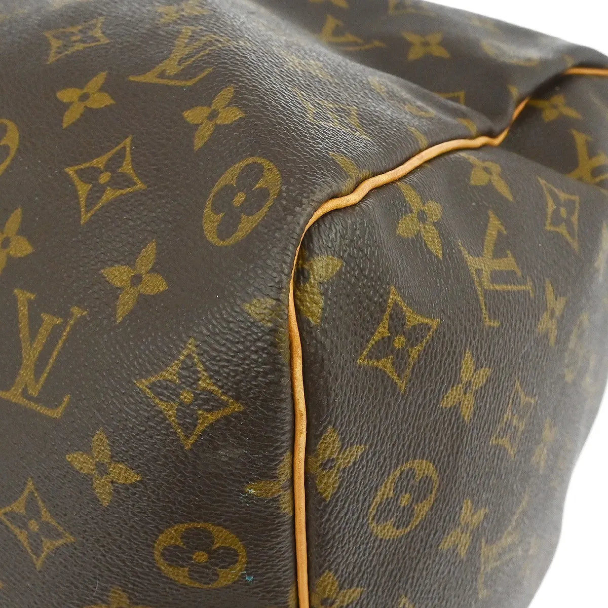 Louis Vuitton Keepall Monogram, Brown, Canvas, Travel Bag