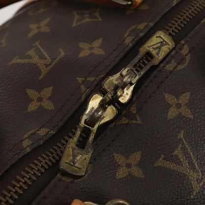 Louis Vuitton Keepall Canvas, Brown, Canvas, Travel Bag