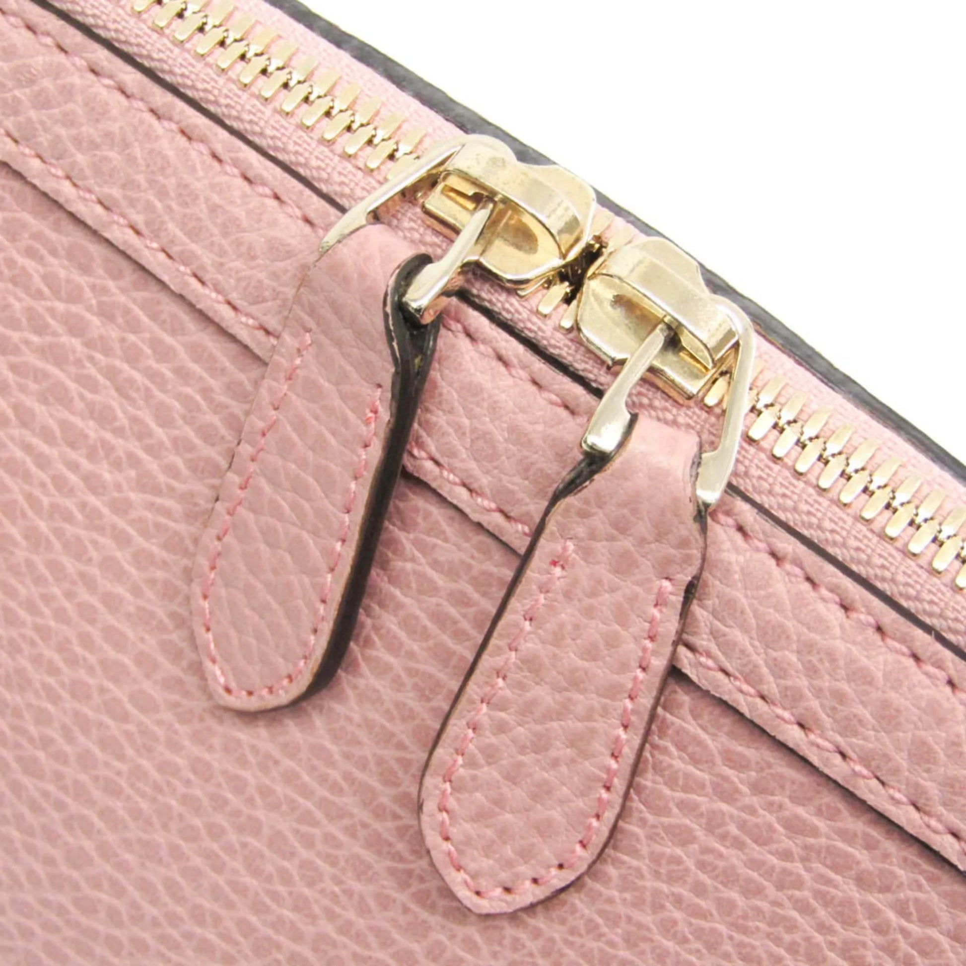 Gucci Convertible Dome Satchel Leather, Pink, Leather, Handbag