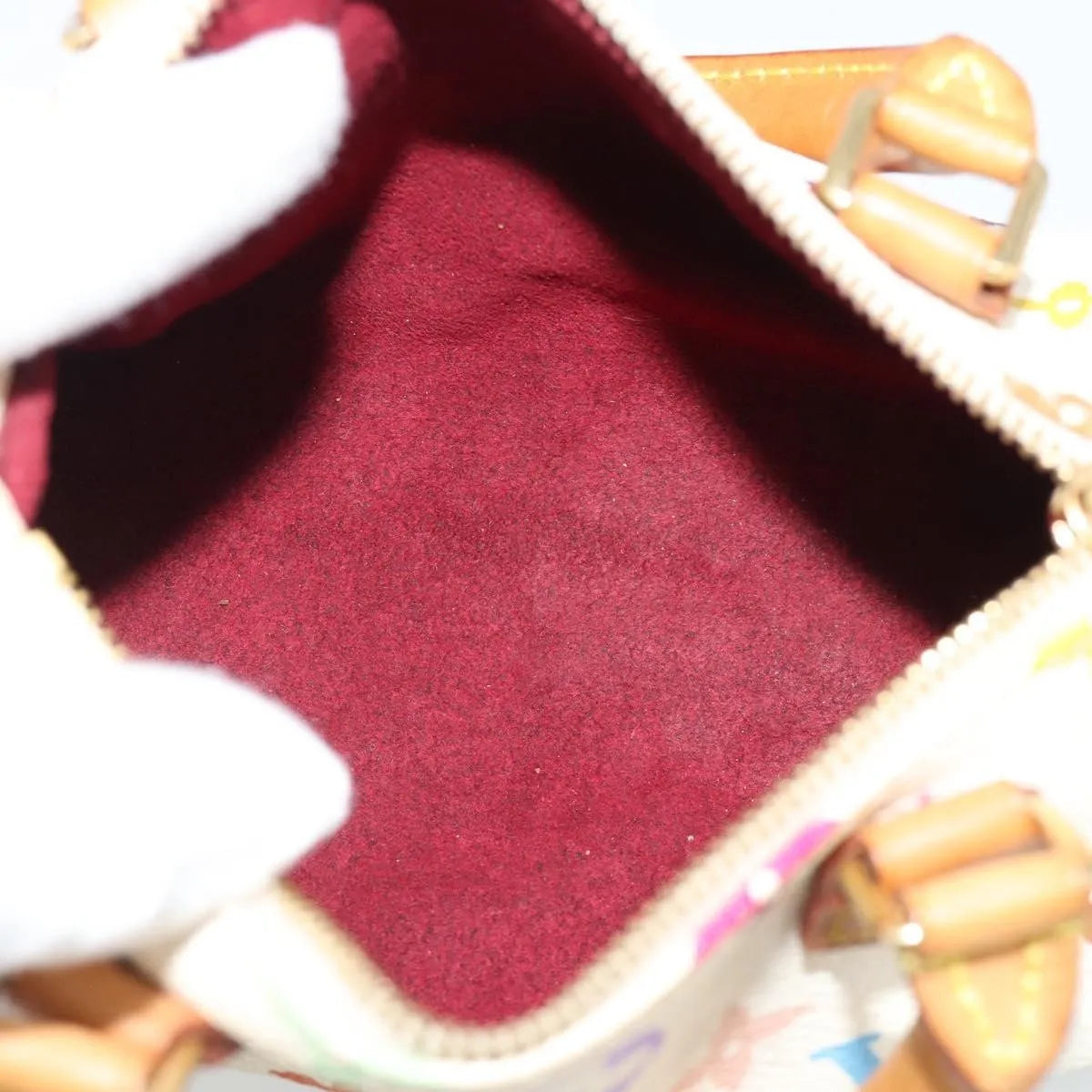 Louis Vuitton Speedy Mini HL Monogram Multicolor, White, Canvas, Handbag