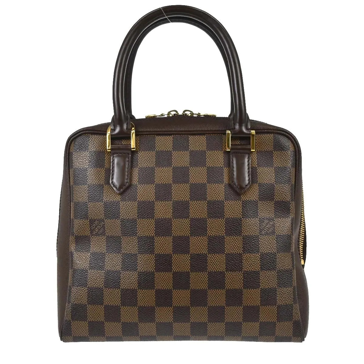Louis Vuitton Triana Damier, Brown, Canvas, Handbag