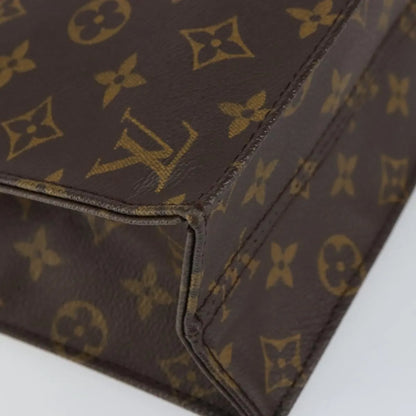 Louis Vuitton Sac Plat Monogram Canvas, Brown, Canvas, Handbag