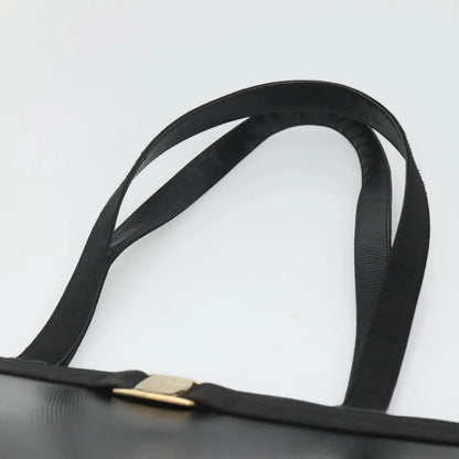 Salvatore Ferragamo Vintage Vara Bow Tote Lizard Embossed Leather, Black, Leather, Tote Bag
