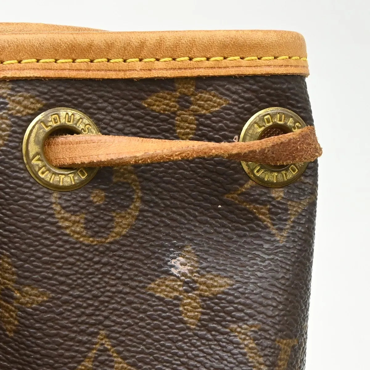 Louis Vuitton Vintage Montsouris Monogram Canvas, Brown, Canvas, Backpack