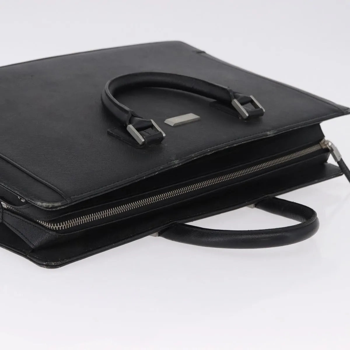 Burberry BUSINESS BLACK LEATHER, Black, Leather, Briefcase