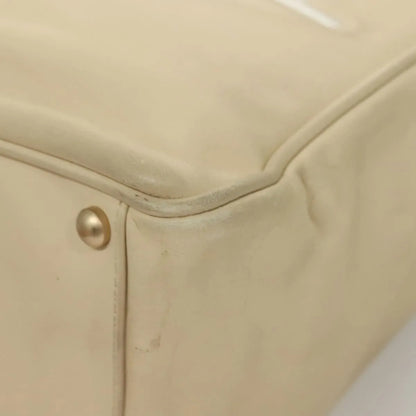 Chanel Camellia Tote Leather, Beige, Leather, Tote Bag