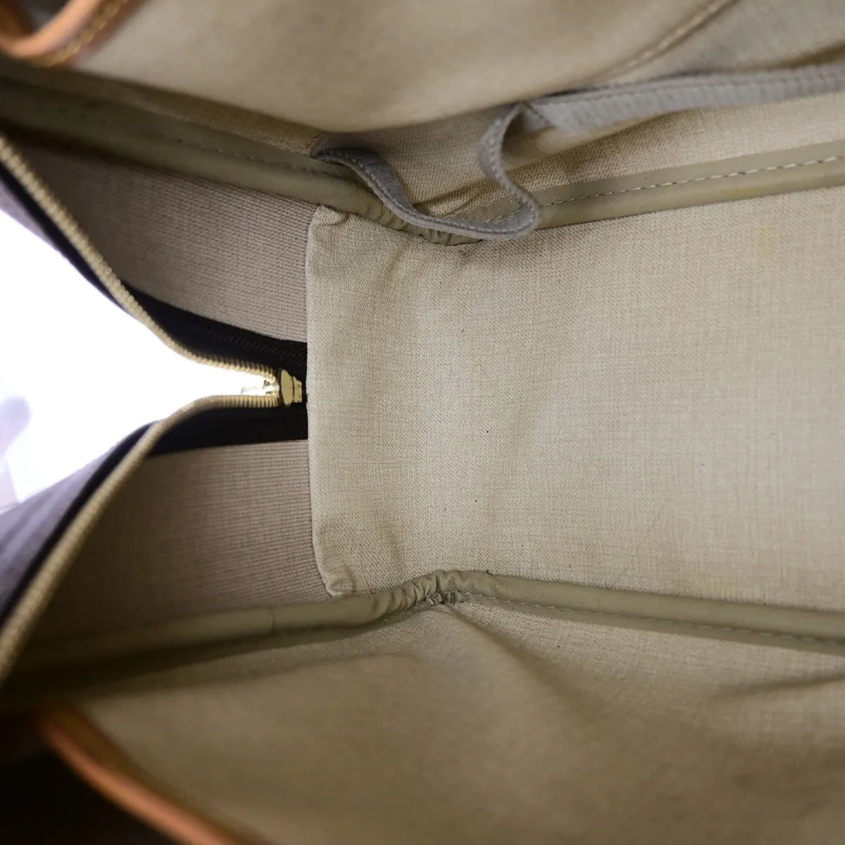 Louis Vuitton Deauville Monogram, Brown, Canvas, Handbag