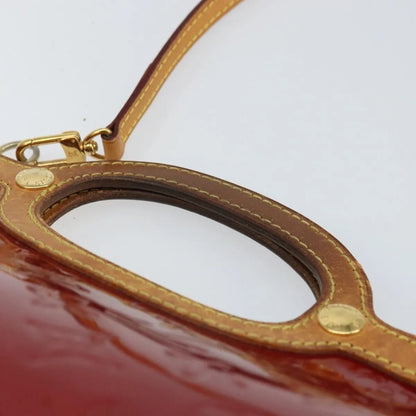 Louis Vuitton Roxbury Drive Monogram Vernis, Red, Patent Leather, Handbag