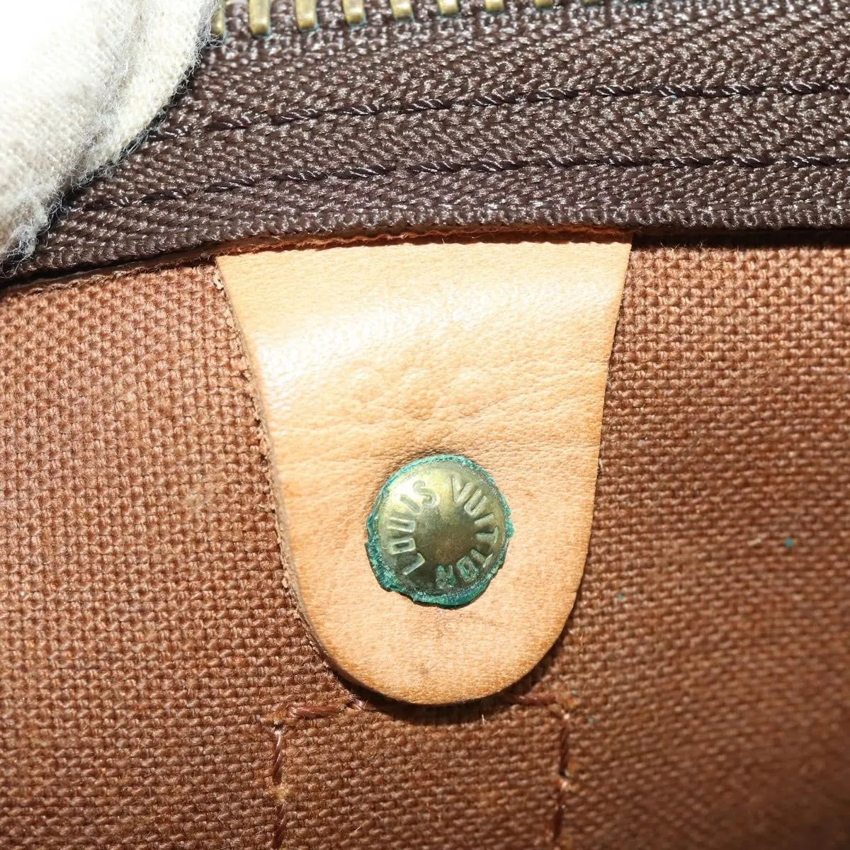 Louis Vuitton Keepall Monogram Canvas, Brown, Canvas, Travel Bag