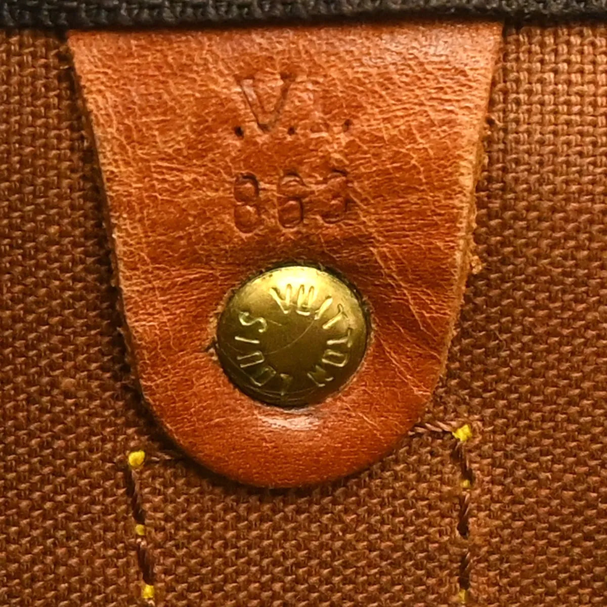 Louis Vuitton Keepall Monogram Canvas, Brown, Canvas, Travel Bag