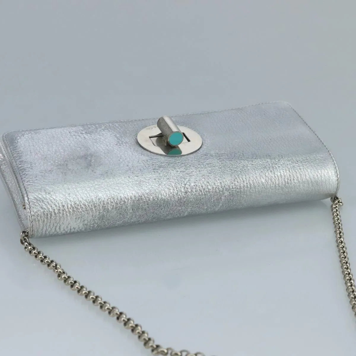 Tiffany & Co. Vintage Leather, Silver, Leather, Shoulder Bag